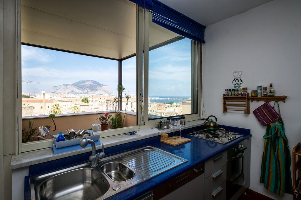Panoramica Blu Villa Palermo Dış mekan fotoğraf